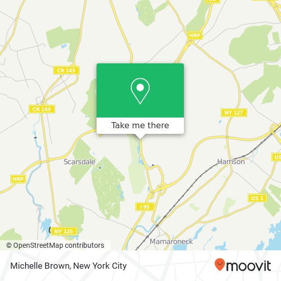 Michelle Brown map