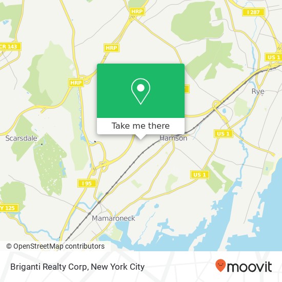 Mapa de Briganti Realty Corp