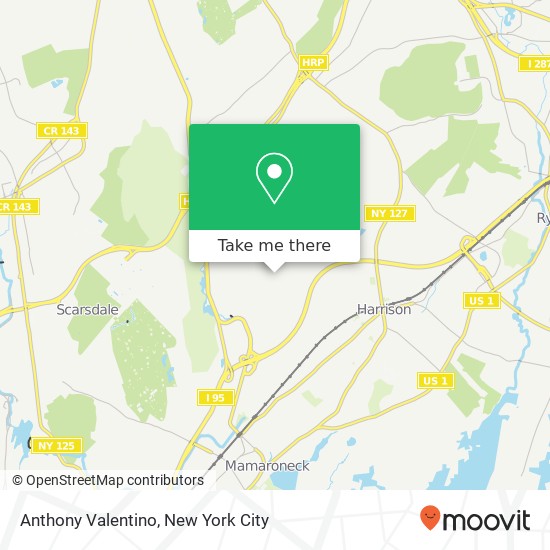 Anthony Valentino map