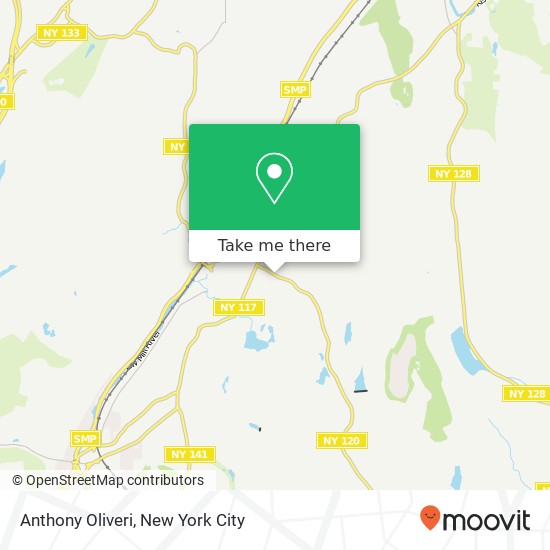 Anthony Oliveri map