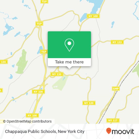 Chappaqua Public Schools map