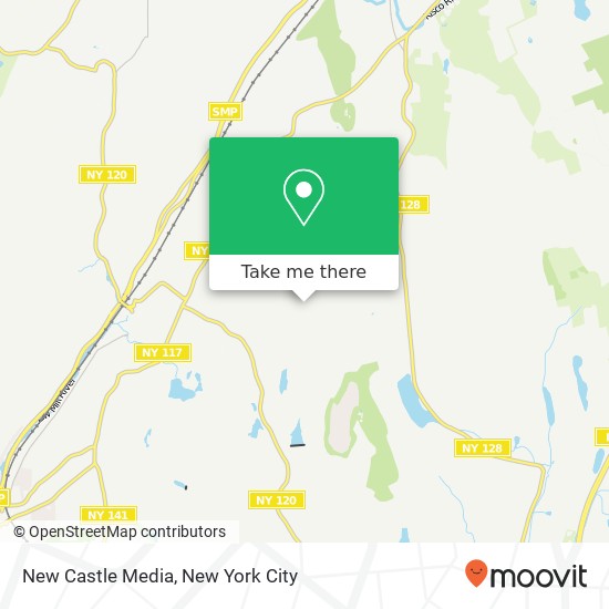 Mapa de New Castle Media
