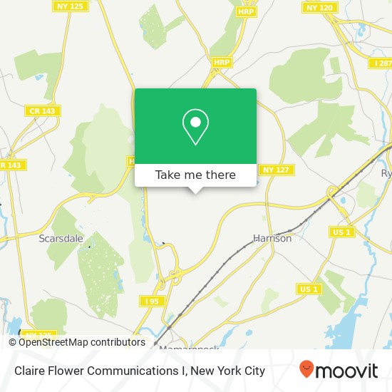 Mapa de Claire Flower Communications I