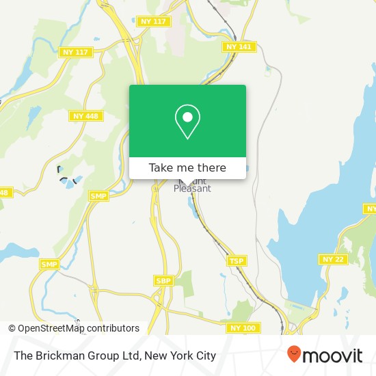 The Brickman Group Ltd map
