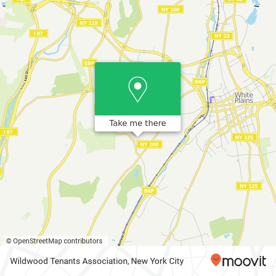 Mapa de Wildwood Tenants Association