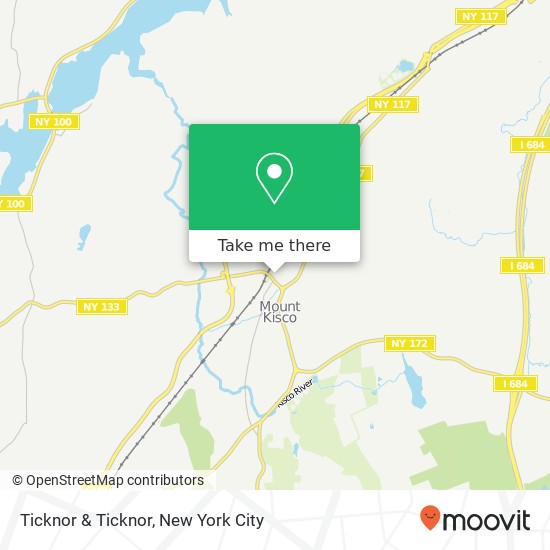 Mapa de Ticknor & Ticknor
