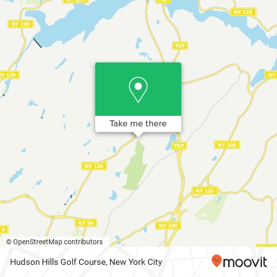 Mapa de Hudson Hills Golf Course