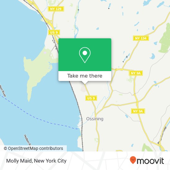 Molly Maid map