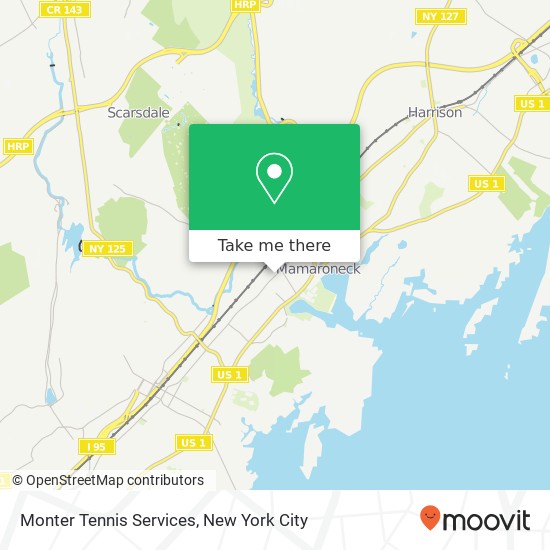 Monter Tennis Services map