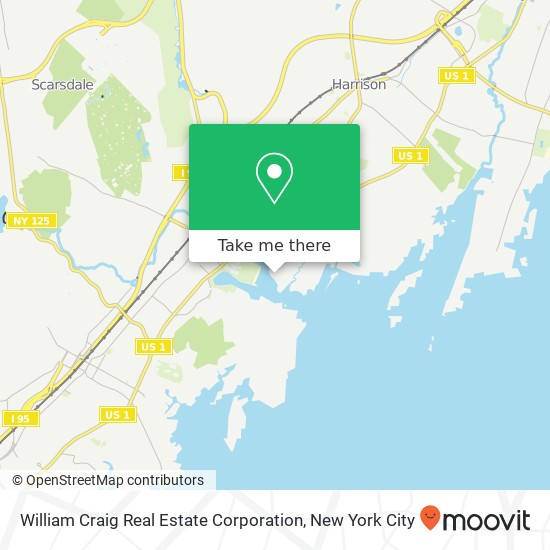 William Craig Real Estate Corporation map
