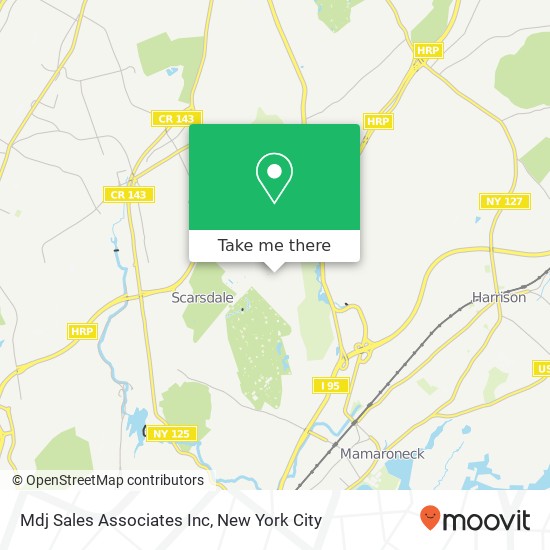 Mdj Sales Associates Inc map