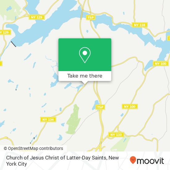 Church of Jesus Christ of Latter-Day Saints map