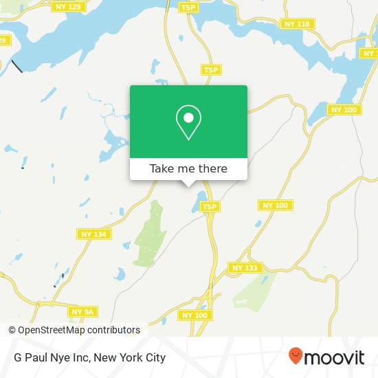 G Paul Nye Inc map
