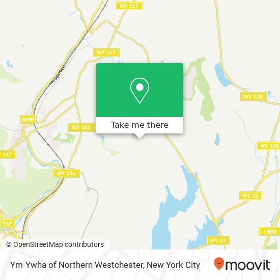 Mapa de Ym-Ywha of Northern Westchester