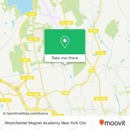 Westchester Magnet Academy map