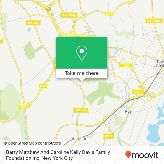 Barry Matthew And Caroline Kelly Davis Family Foundation Inc map