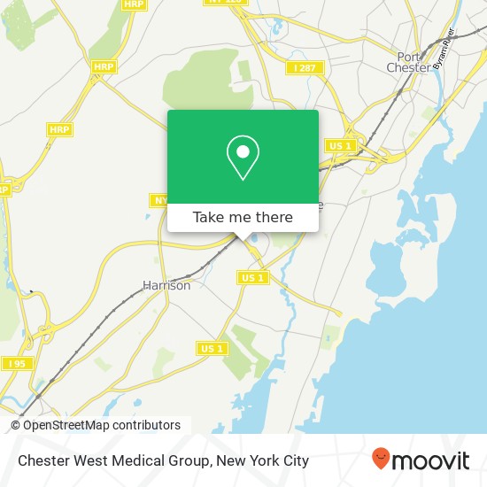 Chester West Medical Group map