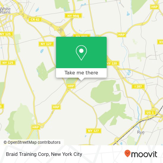 Braid Training Corp map