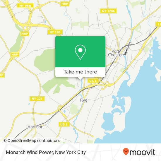 Monarch Wind Power map