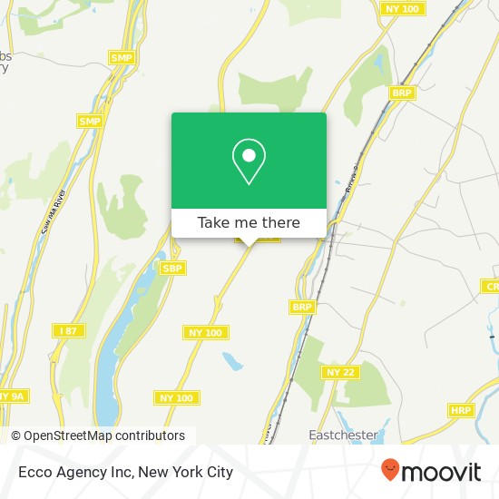 Mapa de Ecco Agency Inc