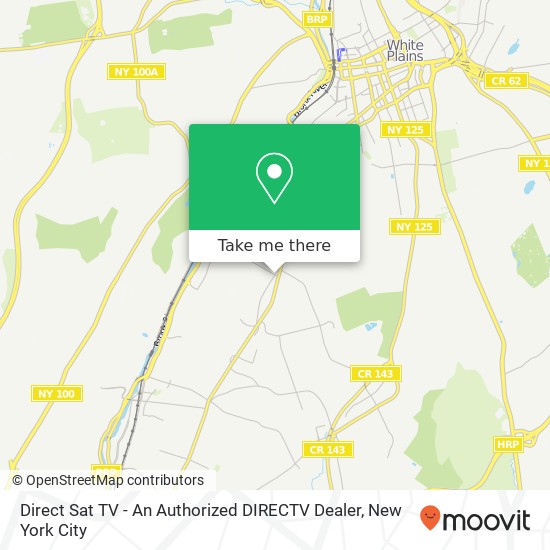 Mapa de Direct Sat TV - An Authorized DIRECTV Dealer