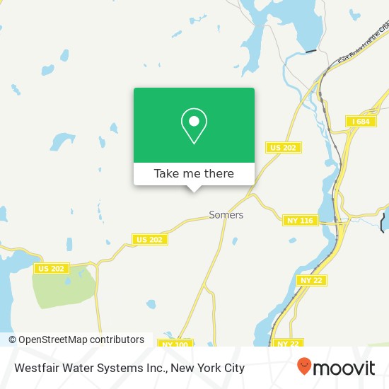 Westfair Water Systems Inc. map