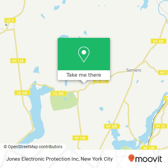 Jones Electronic Protection Inc map