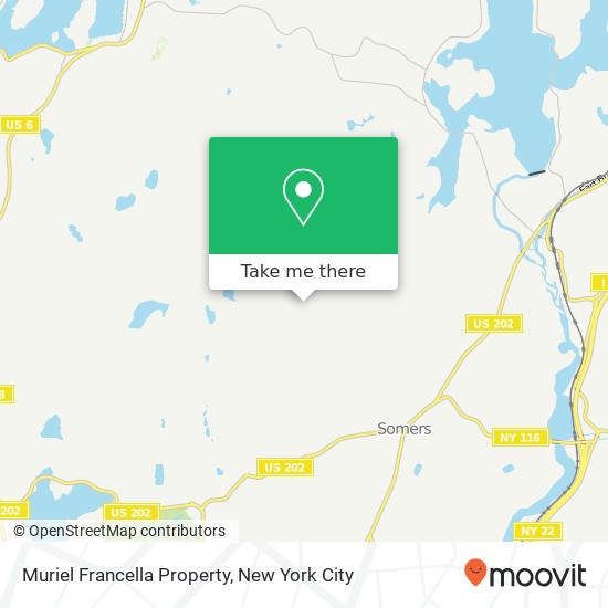 Mapa de Muriel Francella Property