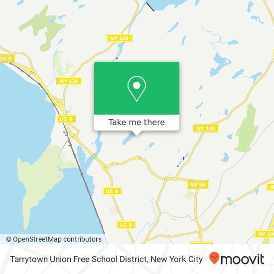 Tarrytown Union Free School District map