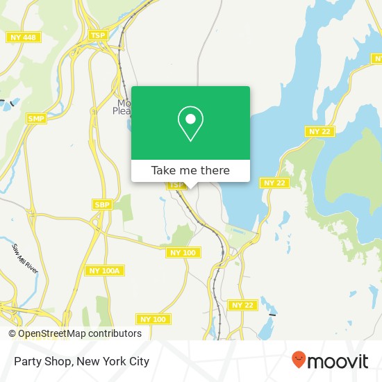 Mapa de Party Shop