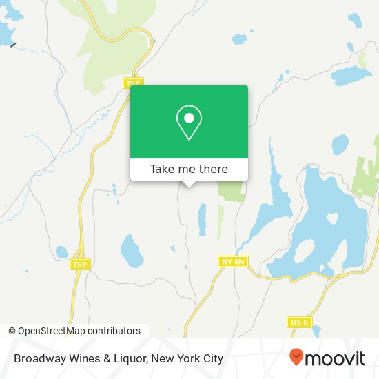 Broadway Wines & Liquor map