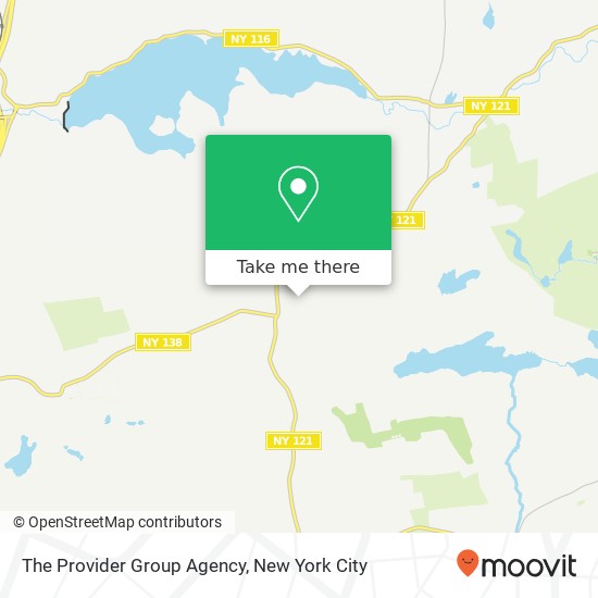 The Provider Group Agency map