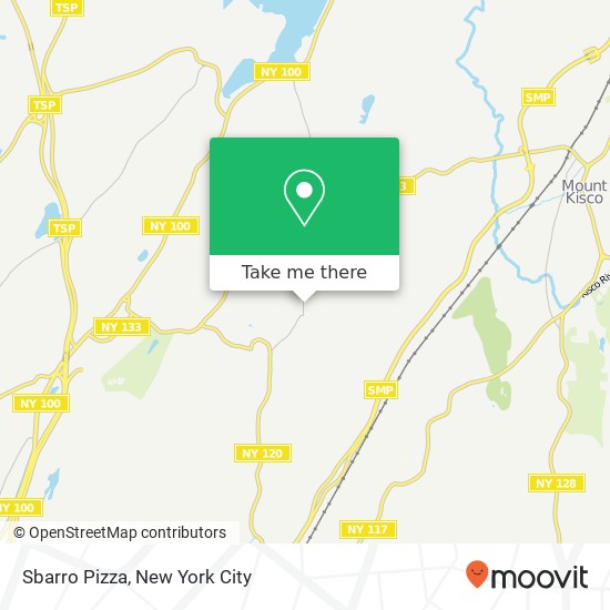 Sbarro Pizza map