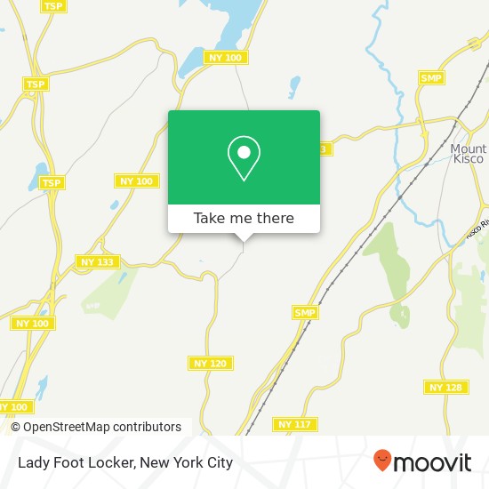 Mapa de Lady Foot Locker