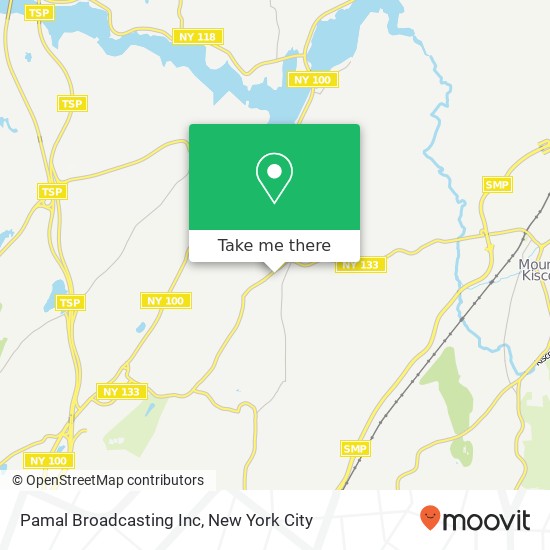 Pamal Broadcasting Inc map