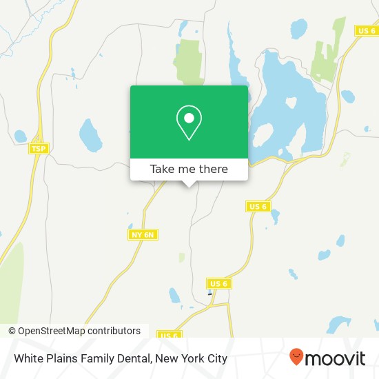 Mapa de White Plains Family Dental