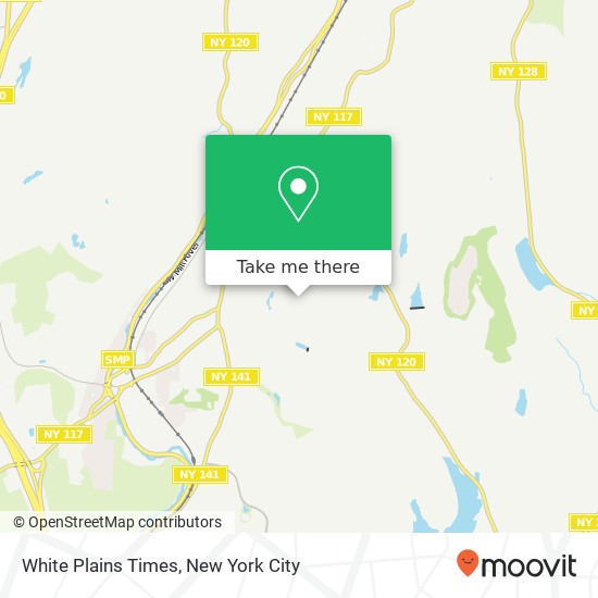 White Plains Times map