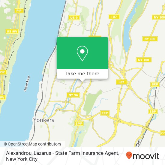 Alexandrou, Lazarus - State Farm Insurance Agent map