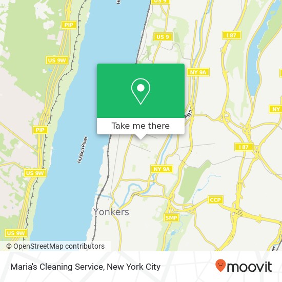 Mapa de Maria's Cleaning Service