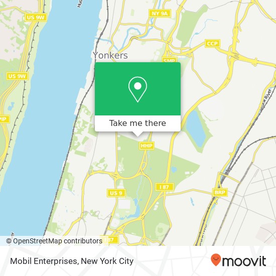 Mobil Enterprises map