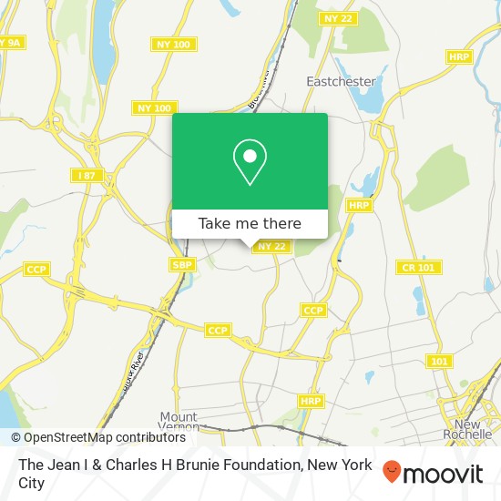 The Jean I & Charles H Brunie Foundation map