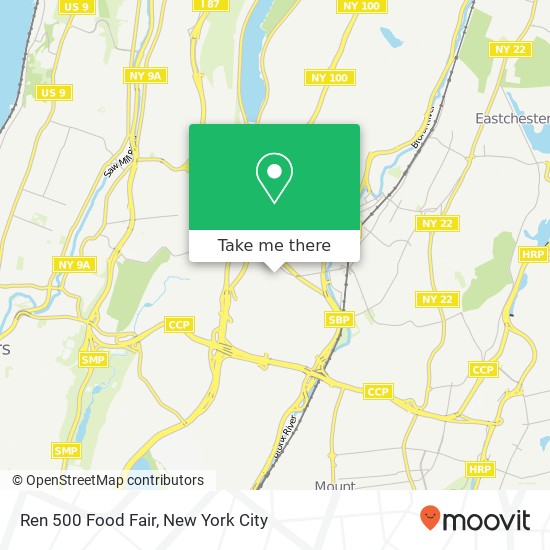 Mapa de Ren 500 Food Fair