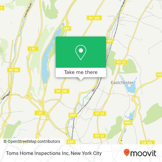 Toms Home Inspections Inc map