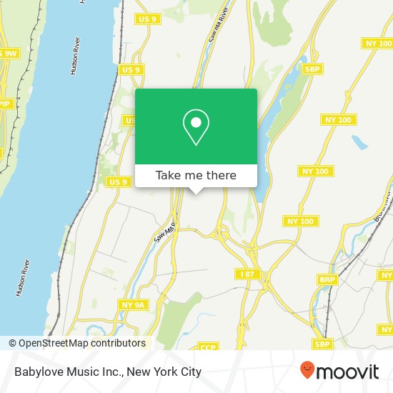 Babylove Music Inc. map