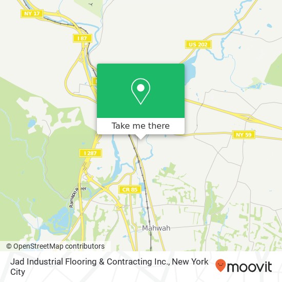 Jad Industrial Flooring & Contracting Inc. map