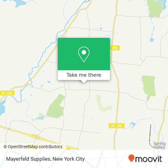 Mayerfeld Supplies map