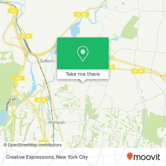 Creative Expressions map