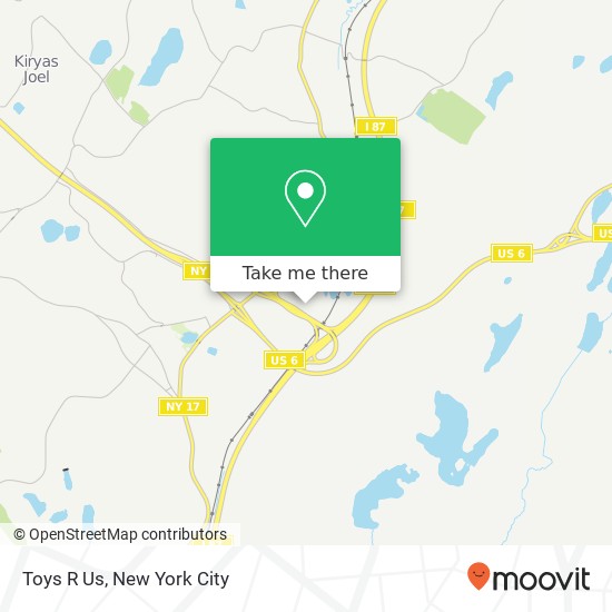 Toys R Us map