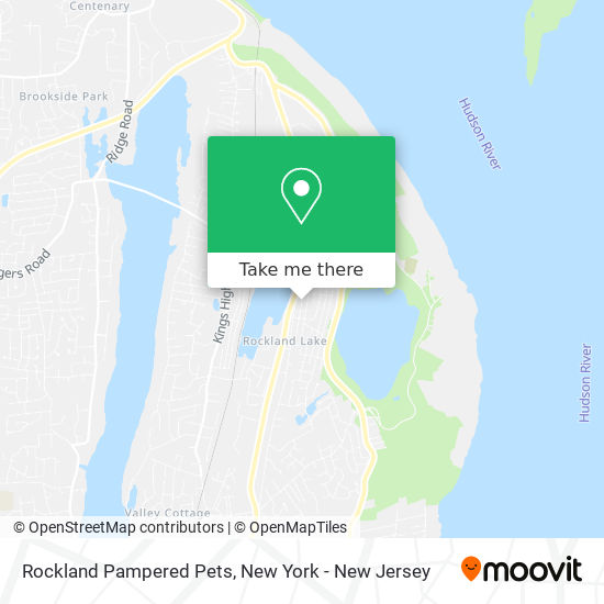 Rockland Pampered Pets map