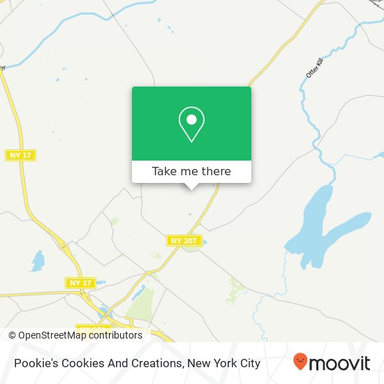 Pookie's Cookies And Creations map